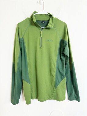 Salewa athletic quarter zip pullover sweater